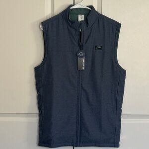 Travis Mathew Navy Sleeveless Vest